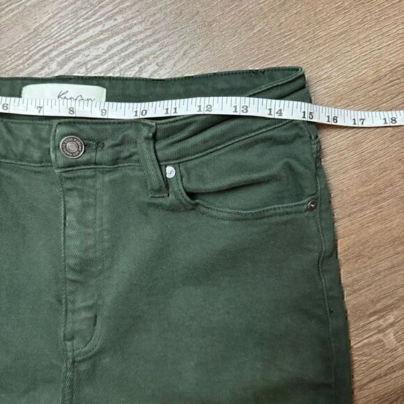 KanCan || Gia High Rise Skinny Jean Hunter Green - Picture 5 of 11